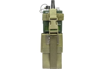Image of Grey Ghost Gear Radio Pouch, Large, Olive Drab, GTG0392-1