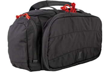 Image of Grey Ghost Gear Range Bag, 1260 cubic inches, Black with Red Zipper Pulls, 60200-2