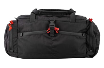 Image of Grey Ghost Gear Range Bag, 1260 cubic inches, Black with Red Zipper Pulls, 60200-2