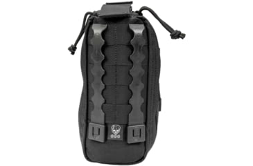 Image of Grey Ghost Gear Slim Medical Pouch, Malice Clips for MOLLE/PALS, Black, 4002-2