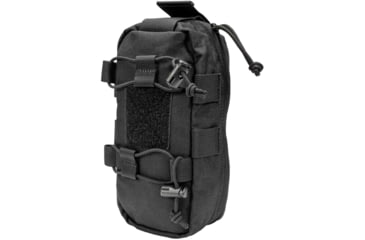 Image of Grey Ghost Gear Slim Medical Pouch, Malice Clips for MOLLE/PALS, Black, 4002-2