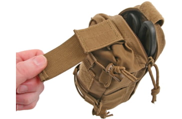 Image of Grey Ghost Gear Slim Medical Pouch, Malice Clips for MOLLE/PALS, Coyote Brown, 4002-14