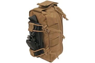 Image of Grey Ghost Gear Slim Medical Pouch, Malice Clips for MOLLE/PALS, Coyote Brown, 4002-14