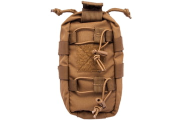 Image of Grey Ghost Gear Slim Medical Pouch, Malice Clips for MOLLE/PALS, Coyote Brown, 4002-14