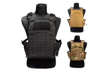 Image of Grey Ghost Gear SMC Plate Carrier, Black, Coyote Brown, MultiCam