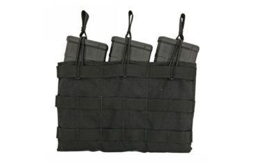 Image of Grey Ghost Gear Triple 5.56 Mag Panel, MALICE Clips for MOLLE/PALS, Black 1006-2