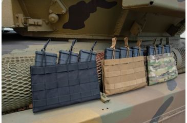 Image of Grey Ghost Gear Triple 5.56 Mag Panel, MALICE Clips for MOLLE/PALS, Coyote Brown, 1006-14