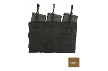 Image of Grey Ghost Gear Triple 5.56 Mag Panel, MALICE Clips for MOLLE/PALS, Coyote Brown, 1006-14