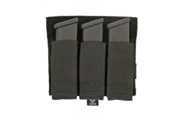 Image of Grey Ghost Gear Triple Pistol Mag Pouch, Black, 1020-2