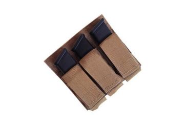 Image of Grey Ghost Gear Triple Pistol Mag Pouch, Coyote Brown, 1020-14