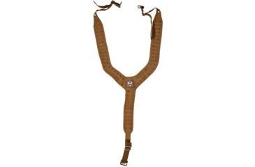 Image of Grey Ghost Gear UGF 3-Point Battle Belt Suspenders, Hypalon, Coyote Brown 9036-14