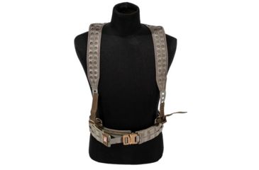 Image of Grey Ghost Gear UGF 3-Point Battle Belt Suspenders, Hypalon, Ranger Green 9036-6