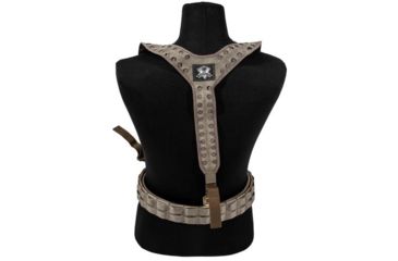 Image of Grey Ghost Gear UGF 3-Point Battle Belt Suspenders, Hypalon, Ranger Green 9036-6