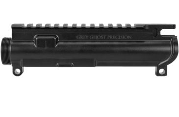 Image of Grey Ghost Precision Forged Upper Receiver, AR-15, 5.56x45mm NATO, M4, Hard Anodized, Black, GGPC-UR