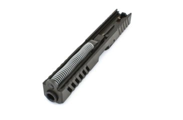 Image of Grey Ghost Precision Glock 17 Gen 3 Slide, Complete - V1 w/Non-Threaded Barrel, Black, APGG100202N