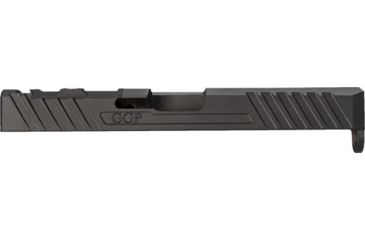 Image of Grey Ghost Precision Version 3 Pistol Slide w/ RMR-DP Pro Cut, Glock 17 Gen 5, 17-4 Stainless Steel, Nitride Coated, Black, GGP-17-5-OC-V3
