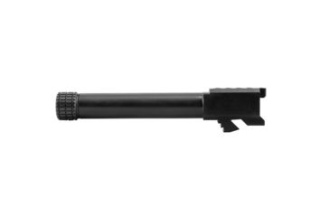 Image of Grey Ghost Precision Glock 17 Gen3-4 Threaded Match Grade Barrel, 9mm SAAMI, Nitride Coated, Black, Barrel-G17-T-BN