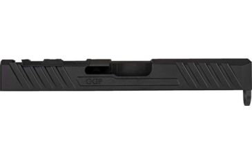 Image of Grey Ghost Precision Version 3 Pistol Slide w/ RMR-DP Pro Cut, Glock 19 Gen 5, 17-4 Stainless Steel, Nitride Coated, Black, GGP-19-5-OC-V3