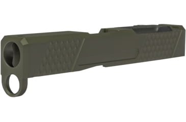 Image of Grey Ghost Precision Glock 43 Version 2 Stripped Pistol Slide, Olive Drab Cerakote, GGP-SPG43-V2-OD
