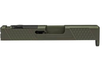 Image of Grey Ghost Precision Glock 43 Version 2 Stripped Pistol Slide, Olive Drab Cerakote, GGP-SPG43-V2-OD