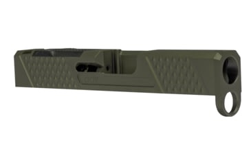 Image of Grey Ghost Precision Glock 43 Version 2 Stripped Pistol Slide, Olive Drab Cerakote, GGP-SPG43-V2-OD