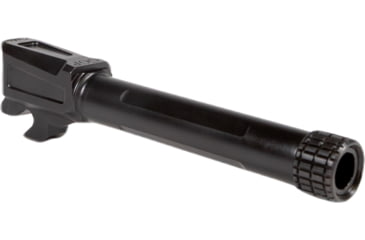 Image of Grey Ghost Precision Match Threaded Pistol Barrel, SIG P320 Compact, 9mm, 4.625 inch, 1-10 Twist, 1/2 x 28 Thread, Nitride Finish, Black, BARREL-P320-C-T-BN