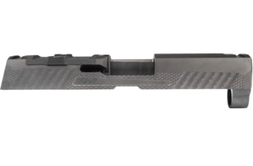 Image of Grey Ghost Precision Sig P320 Compact Size Slide Version 2, 9mm, 416 Stainless Steel DLC Finish, Grey, GGP-320-C-GRY-2