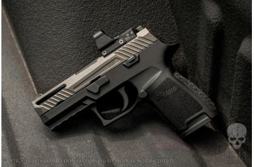 Image of Grey Ghost Precision Sig P320 Full Size Slide Version 1, Stainless Steel, Black, GGP-320-F-BLK-1