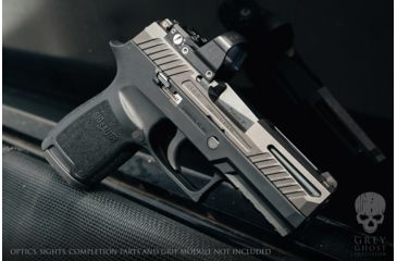 Image of Grey Ghost Precision Sig P320 Full Size Slide Version 1, Stainless Steel, Black, GGP-320-F-BLK-1