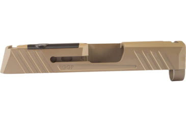 Image of Grey Ghost Precision Sig P365 Pistol Slide Version 1, 9mm, 17-4 Stainless Steel, Cerakote Finish, FDE, GGP-365-FDE-1