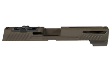 Image of Grey Ghost Precision Version 1 Slide, for Sig P320 Full, Olive Drab Cerakote, GGP-320-F-OD-1