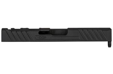 Image of Grey Ghost Precision Version 3 Pistol Slide, RMR/DP Pro Cut, Glock 17 Gen3, 17-4 Stainless Steel, Nitride Coated, Black, GGP-17-3-OC-V3