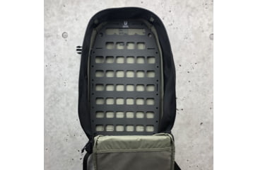 Image of Grey Man Tactical 10.25 x 19 Rigid MOLLE Panel, Black, 000161