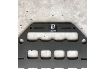 Image of Grey Man Tactical 10.25 x 19 Rigid MOLLE Panel, Black, 000161