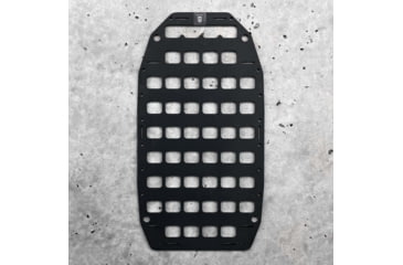 Image of Grey Man Tactical 10.25 x 19 Rigid MOLLE Panel, Black, 000161