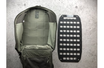 Image of Grey Man Tactical 10.75 x 21 Rigid MOLLE Panel, Black, 000162