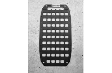 Image of Grey Man Tactical 10.75 x 21 Rigid MOLLE Panel, Black, 000162