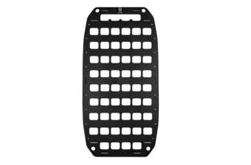 Image of Grey Man Tactical 10.75 x 21 Rigid MOLLE Panel, Black, 000162