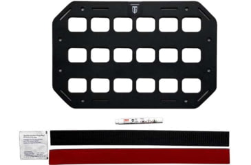 Image of Grey Man Tactical 10.75x7 RMP w/Console, Door, Dash, 3M Dual Lock Fastener Kit, Black, 000290