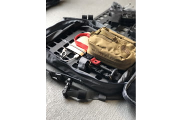 Image of Grey Man Tactical 10 x 14 Rigid MOLLE Panel, Black, 000150