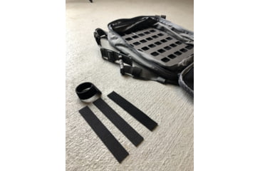 Image of Grey Man Tactical 10 x 14 Rigid MOLLE Panel, Black, 000150
