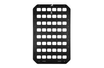 Image of Grey Man Tactical 11 x 17.5 Rigid MOLLE Panel, Black, GMT-RMP-06