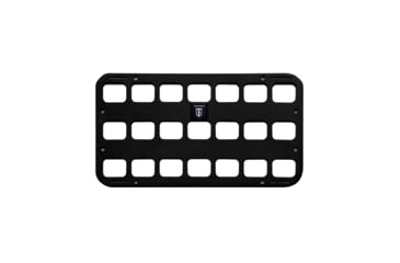 Image of Grey Man Tactical 11 x 6 Rigid MOLLE Panel, Black, 000228