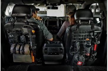 Image of Grey Man Tactical 15.25 x 25 Rigid MOLLE Panel, Black, 000178