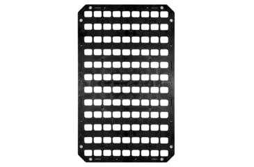 Image of Grey Man Tactical 15.25 x 25 Rigid MOLLE Panel, Black, 000178