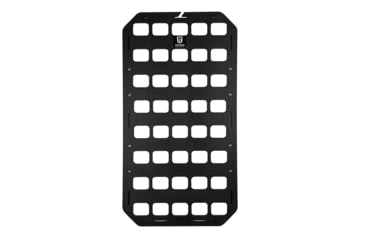 Image of Grey Man Tactical 8.875 x 16.625 Rigid MOLLE Panel, Black, GMT-RMP-05
