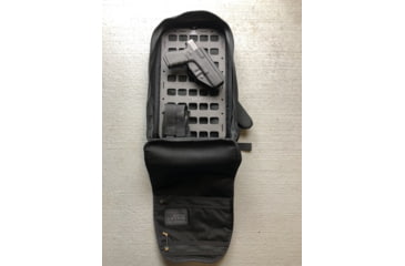 Image of Grey Man Tactical 9.25 x 17 Rigid MOLLE Panel, Black, 000155