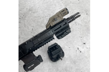 Image of Grey Man Tactical Locking Rifle Mount w/Raptor Picatinny, Black, 000028