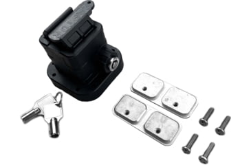 Image of Grey Man Tactical Locking Rifle Mount w/Raptor Picatinny, Black, 000028