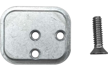Image of Grey Man Tactical RMP Backer Plate, QuickFist Original Clamp - Buffer Tube, Black, 000140